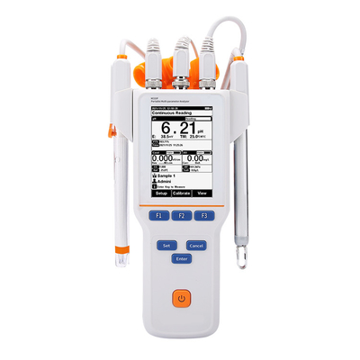 Portable waterproof Multiparameter Analyzer pH/Cond/TDS/ DO/pX/Ion concentration