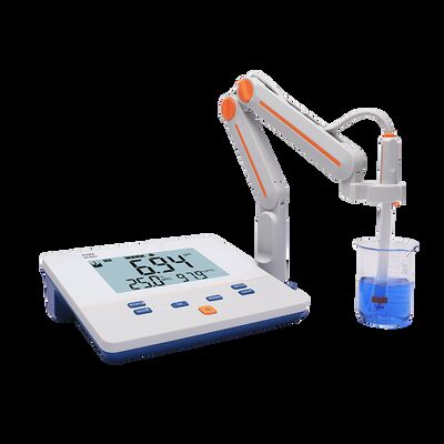 pH Meter Supporting Manual and Automatic Temperature Compensation with High Resolution and Accuracy for pH and mV Measurements