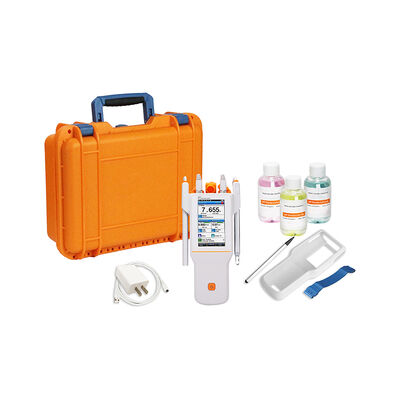 Portable Muitiparameter Meter Analyzer pH/ORP/Conductivity/DO/pX/TDS/Salinity/Resistivity 10 parameters