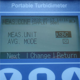 WGZ-500P 0-500NTU portable turbidimeter turbidity meter NTU, FTU,EBC,ASBC