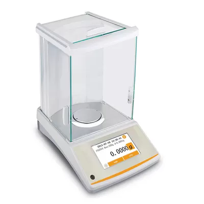 4 decimal Ananlytical Balance, 220g/0.1mg, touch screen internal calibration