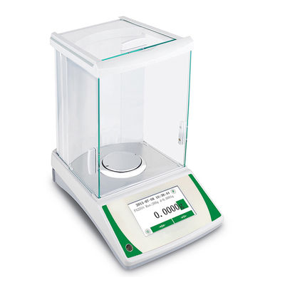 4 decimal Ananlytical Balance, 220g/0.1mg, touch screen internal calibration
