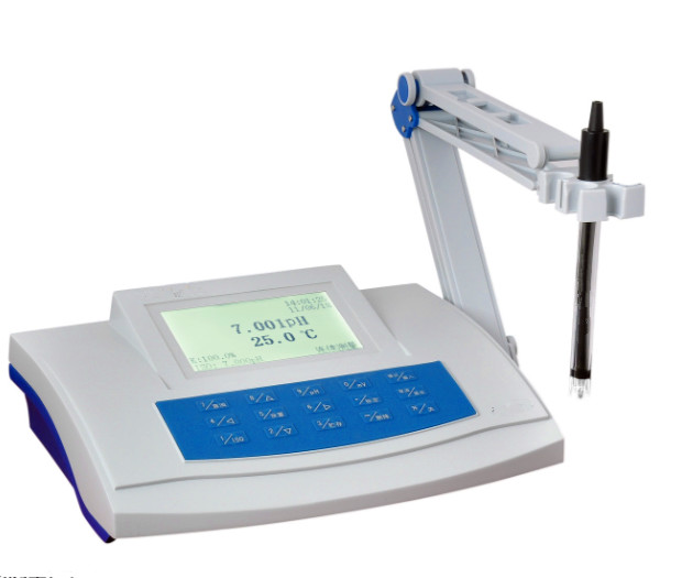 Benchtop pH Meter pH/MV(ORP)/℃ Auto Temperature Compensation 5 Points