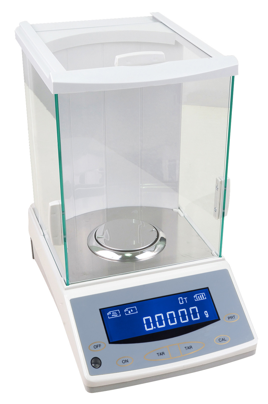 4 decimal Analytical balance, capacity 300g, readability 0.1mg, internal calibration